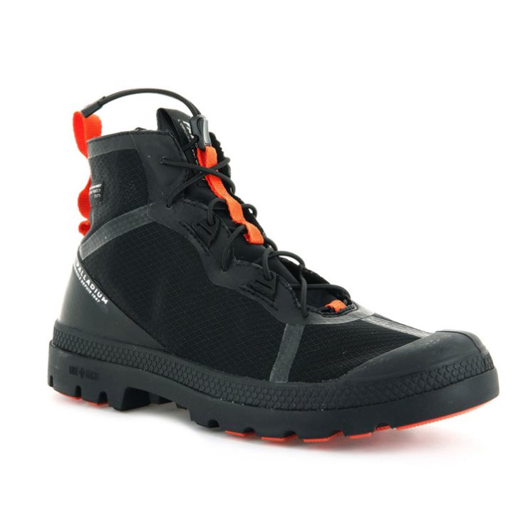 Palladium Travel Lite+ Adventure Stiefel Damen Schwarz | CH-7XAJ2