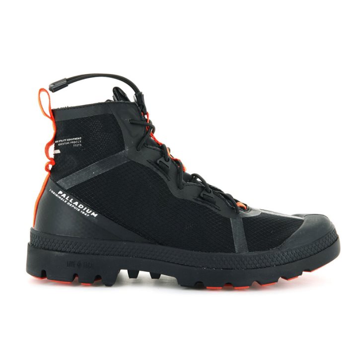 Palladium Travel Lite+ Adventure Stiefel Damen Schwarz | CH-7XAJ2