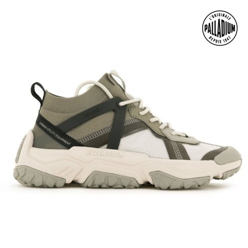 Palladium Off-grid LO Adventure Sneaker Damen Olivgrün | CH-5NXE1