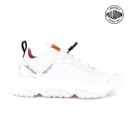 Palladium Off-grid LO NYL Sneaker Damen Weiß | CH-2CBJ5