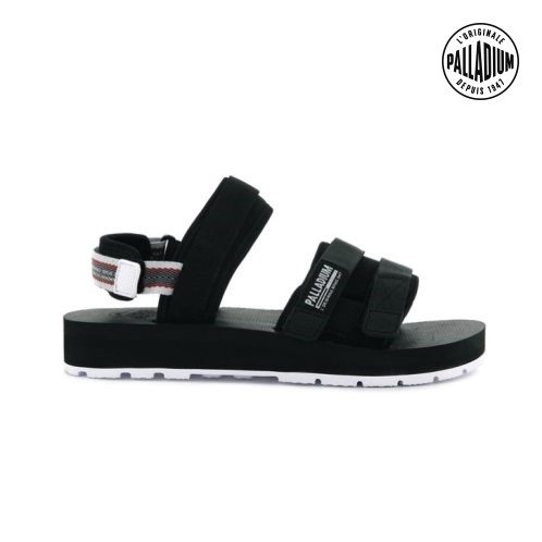 Palladium Outdoorsy Sandalen Damen Schwarz | CH-2UEF1