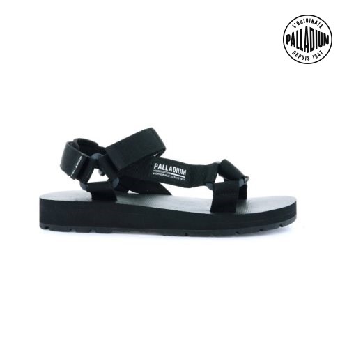 Palladium Outdoorsy Urbanity Sandalen Damen Schwarz | CH-5GVE0