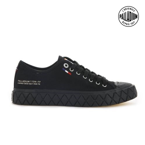 Palladium Palla Ace Canvas Low Tops Sneaker Damen Schwarz | CH-3CNY8