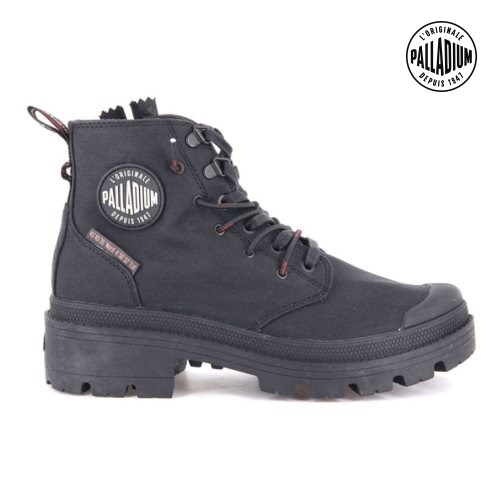 Palladium Pallabase Metro Stiefel Damen Schwarz | CH-7VLZ0