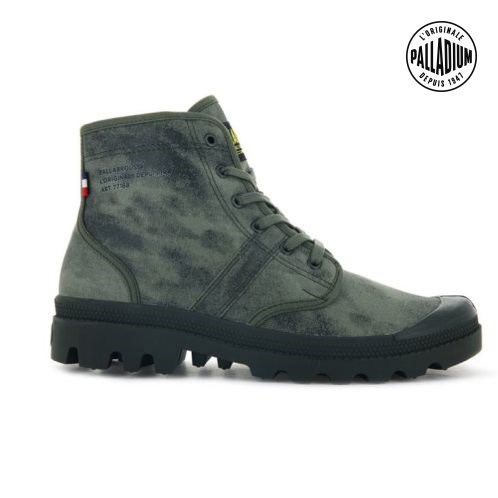 Palladium Pallabrousse Legion WAX Stiefel Herren Olivgrün | CH-1TZA3