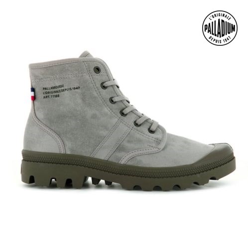 Palladium Pallabrousse Legion WAX Stiefel Herren Grau | CH-4SBV7