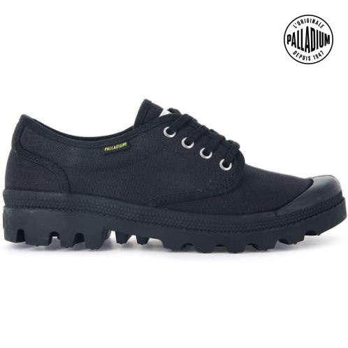 Palladium Pallabrousse Oxfords Schuhe Damen Schwarz | CH-7FNZ0