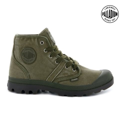 Palladium Pallabrousse Stiefel Herren Olivgrün | CH-3DQN6