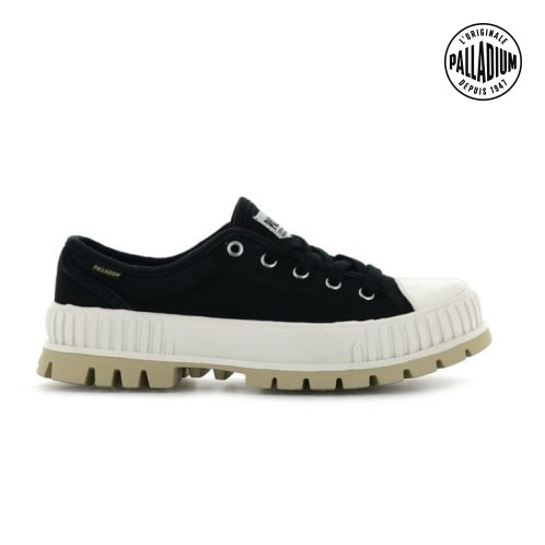 Palladium Pallashock OG Oxfords Schuhe Herren Schwarz | CH-7QLN8
