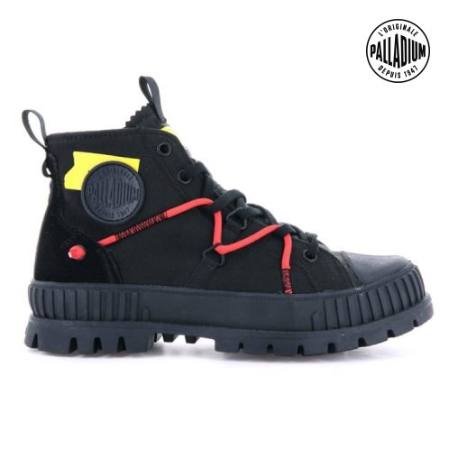 Palladium Pallashock Re-craft Stiefel Damen Schwarz | CH-1FKV8