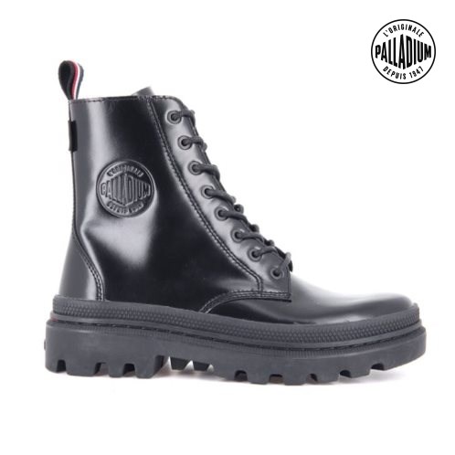 Palladium Pallatrooper Off-1 Stiefel Damen Schwarz | CH-1BXL9