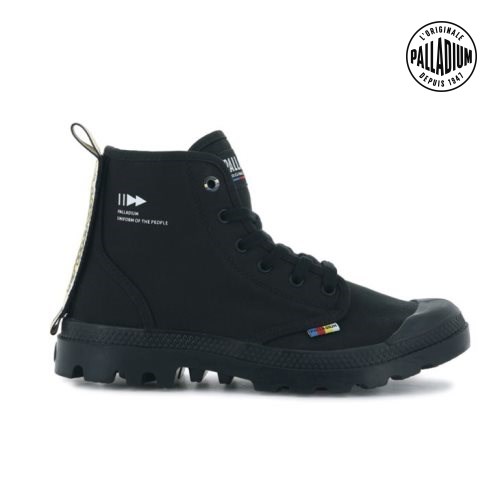 Palladium Pampa Dare Exchange Stiefel Damen Schwarz | CH-1NOL2