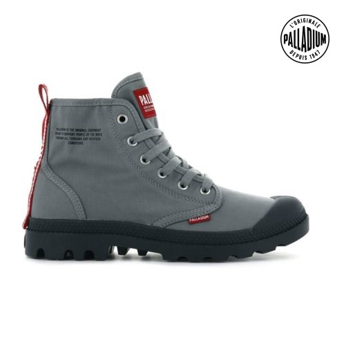 Palladium Pampa Hi Dare Stiefel Damen Grau | CH-8GCT2