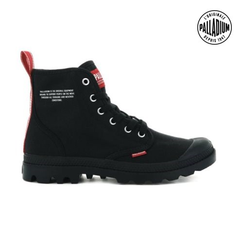 Palladium Pampa Hi Dare Stiefel Herren Schwarz | CH-6BYZ0