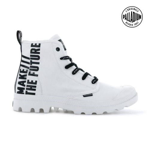 Palladium Pampa Hi Future Stiefel Damen Weiß | CH-6EZF3