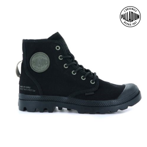 Palladium Pampa Hi Htg Supply Stiefel Herren Schwarz | CH-4YZW2