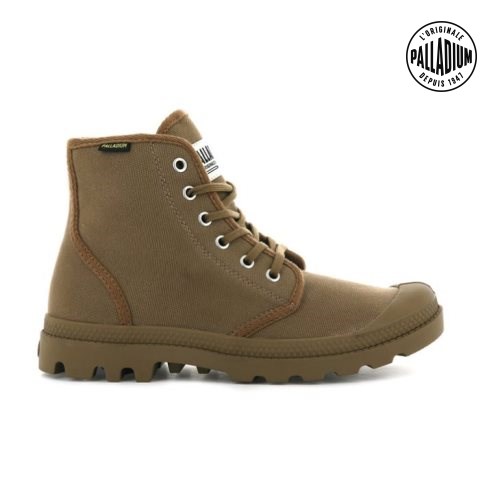 Palladium Pampa Hi Originale High Tops Sneaker Damen Braun | CH-0SUN2