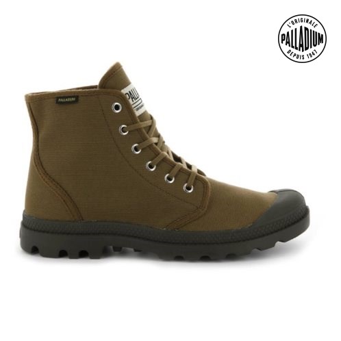 Palladium Pampa Hi Originale High Tops Sneaker Damen Braun | CH-8QKS4