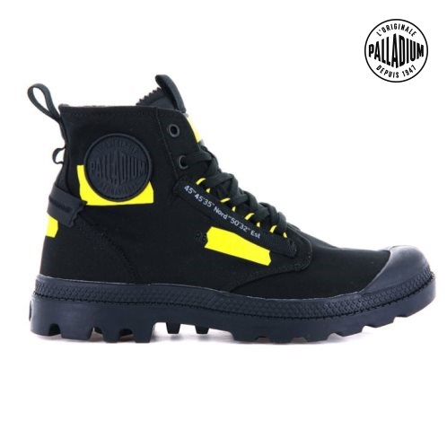 Palladium Pampa Hi Re-craft Stiefel Damen Schwarz | CH-3SCQ4