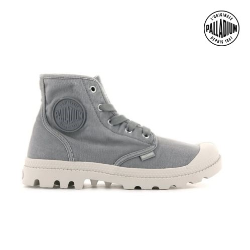 Palladium Pampa Hi Stiefel Damen Grau | CH-7WDL9