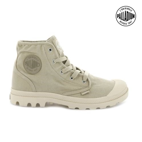 Palladium Pampa Hi Stiefel Damen Hellgrün | CH-7BWU1