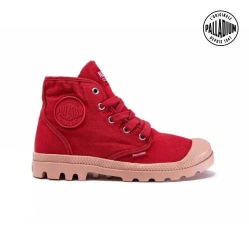 Palladium Pampa Hi Stiefel Damen Rot | CH-5SOD8