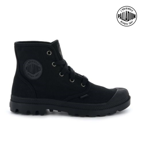 Palladium Pampa Hi Stiefel Damen Schwarz | CH-8JIE0