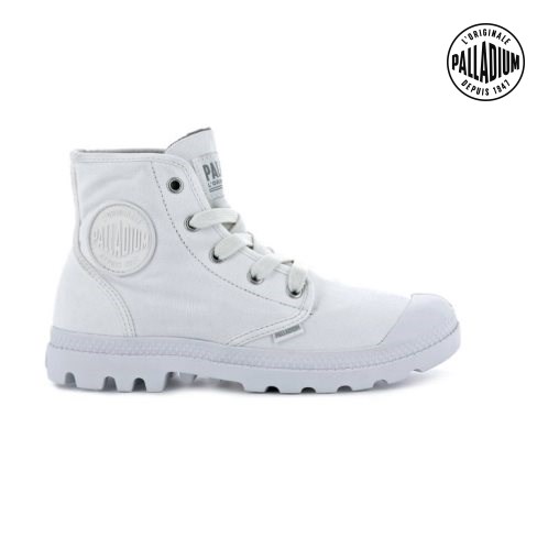 Palladium Pampa Hi Stiefel Damen Weiß | CH-3LCM5