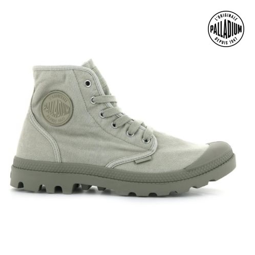 Palladium Pampa Hi Stiefel Herren Hellgrau | CH-1RDF2