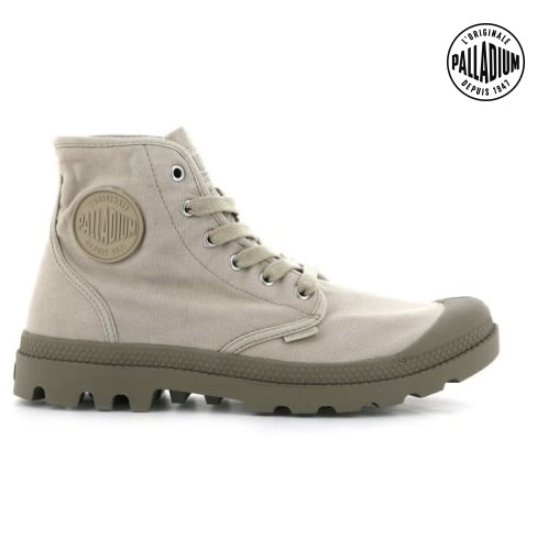 Palladium Pampa Hi Stiefel Herren Hellgrau | CH-5RMW7