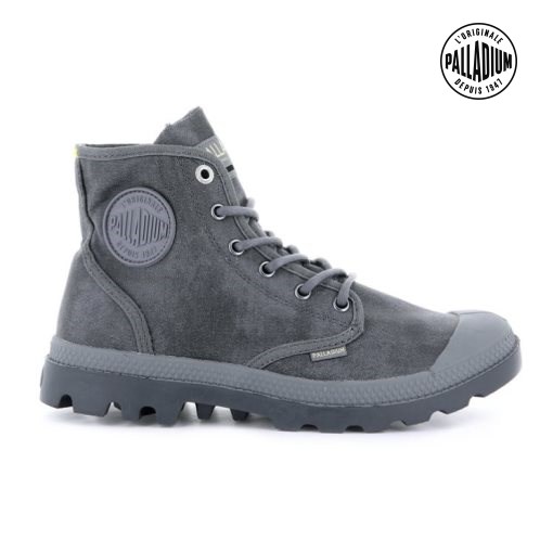 Palladium Pampa Hi WAX Stiefel Herren Grau | CH-9CEB5
