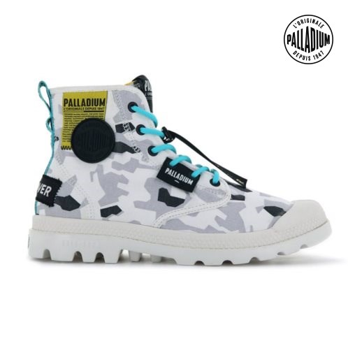 Palladium Pampa Lite Overlab Stiefel Damen Camouflage | CH-0ZYE3