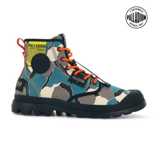 Palladium Pampa Lite Overlab Stiefel Herren Camouflage | CH-4YTH9