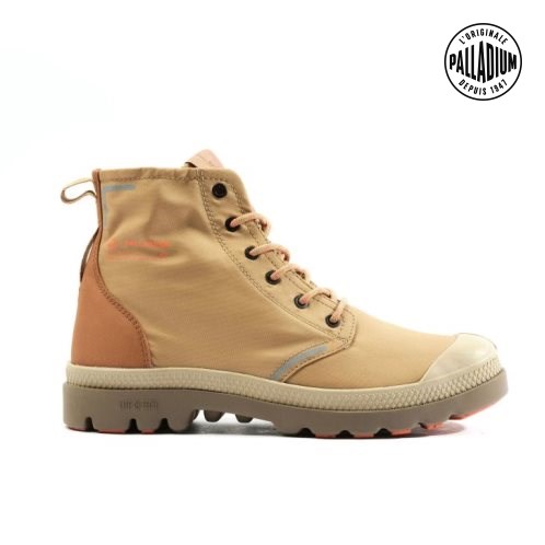 Palladium Pampa Lite+ Recycle WP+ Stiefel Damen Braun | CH-2BEQ3