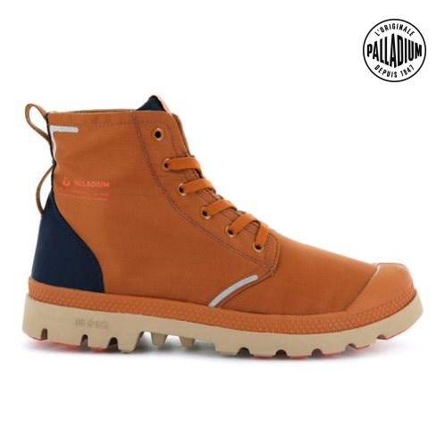 Palladium Pampa Lite+ Recycle WP+ Stiefel Damen Braun | CH-2ZQW4