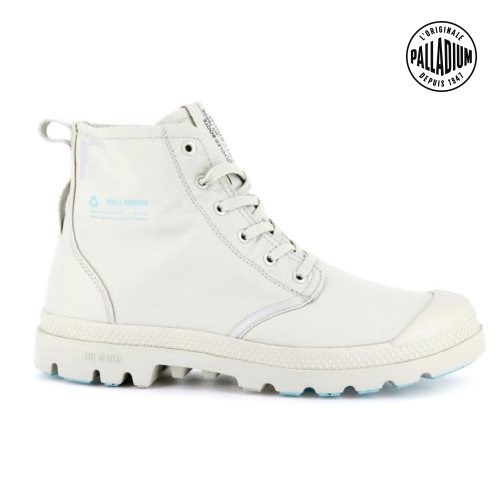 Palladium Pampa Lite+ Recycle WP+ Stiefel Damen Weiß | CH-5BQV2