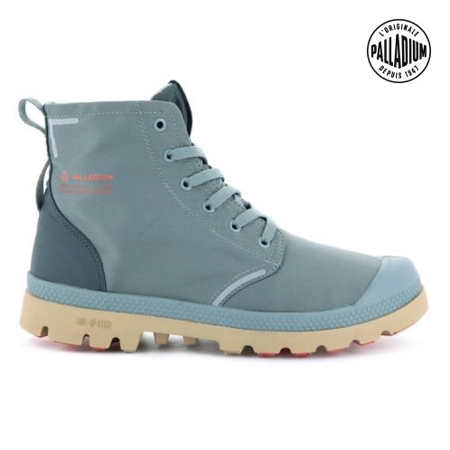 Palladium Pampa Lite+ Recycle WP+ Stiefel Damen Türkis | CH-5GIT1