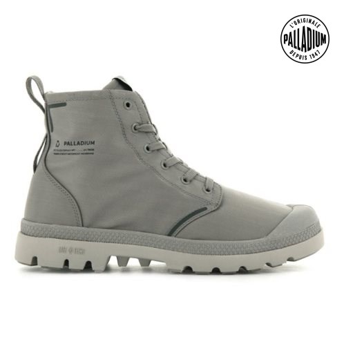 Palladium Pampa Lite+ Recycle WP+ Stiefel Herren Grau | CH-5LQT4