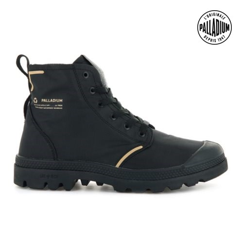 Palladium Pampa Lite+ Recycle WP+ Stiefel Damen Schwarz | CH-9FQK4