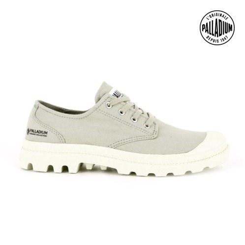 Palladium Pampa OX Organic II Oxfords Schuhe Herren Hellgrün | CH-2YMP4