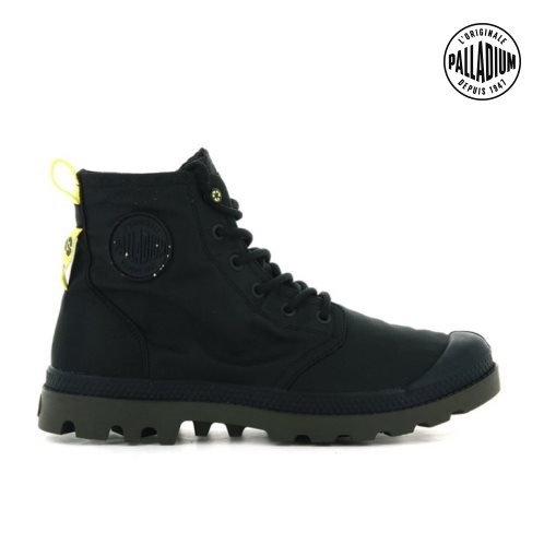 Palladium Pampa Recycle Wasserdichte+ 2 Stiefel Herren Schwarz | CH-4BWH7