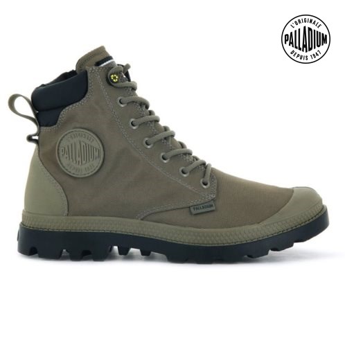 Palladium Pampa SC Recycle WP+N Stiefel Herren Olivgrün | CH-7GAH1