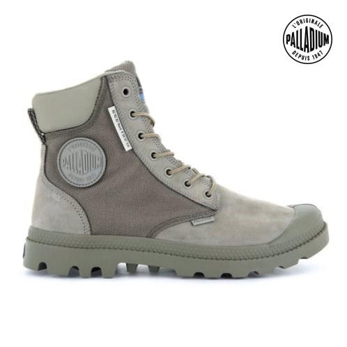 Palladium Pampa SC WPN U-S Stiefel Herren Olivgrün | CH-1JWK6