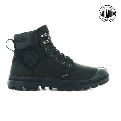 Palladium Pampa Shield WP+ LTH Stiefel Damen Schwarz | CH-9QYU6