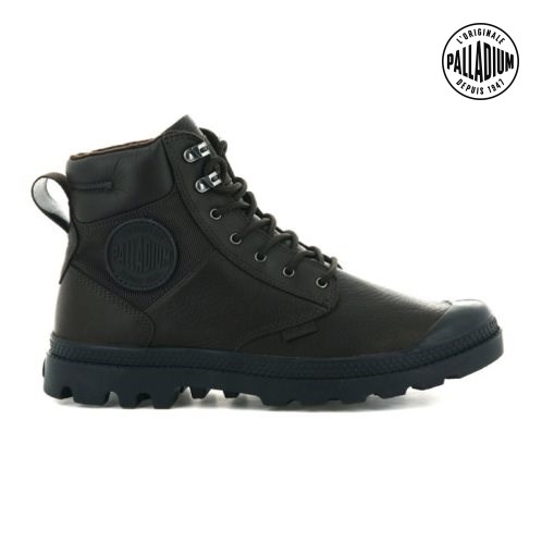 Palladium Pampa Shield WP+ LTH Stiefel Herren Schwarz | CH-7ZTL0