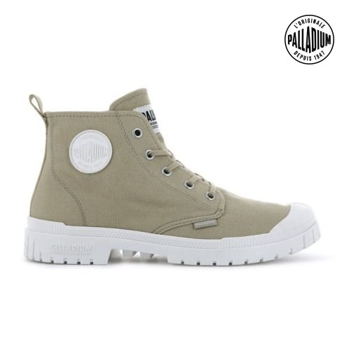 Palladium Pampa Sp20 Hi Canvas Stiefel Damen Olivgrün | CH-8LSN5