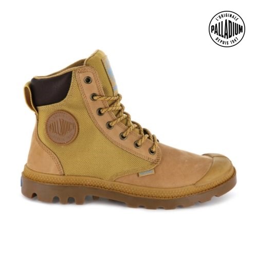 Palladium Pampa Sport Cuff WPN Stiefel Damen Braun | CH-4IQW5