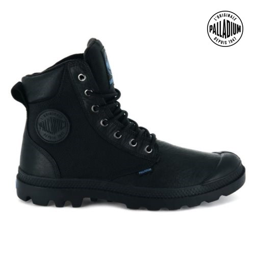 Palladium Pampa Sport Cuff WPN Stiefel Damen Schwarz | CH-8FQW0
