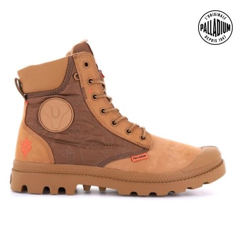 Palladium Pampa X Destiny WPN Stiefel Herren Braun | CH-0GHS1