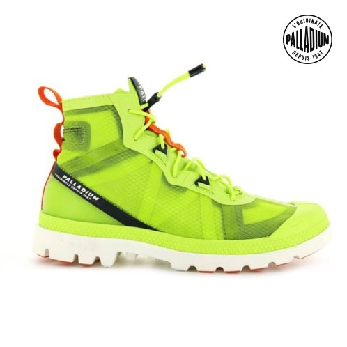 Palladium Travel Lite+ Adventure High Tops Sneaker Herren Hellgrün | CH-0CMT7